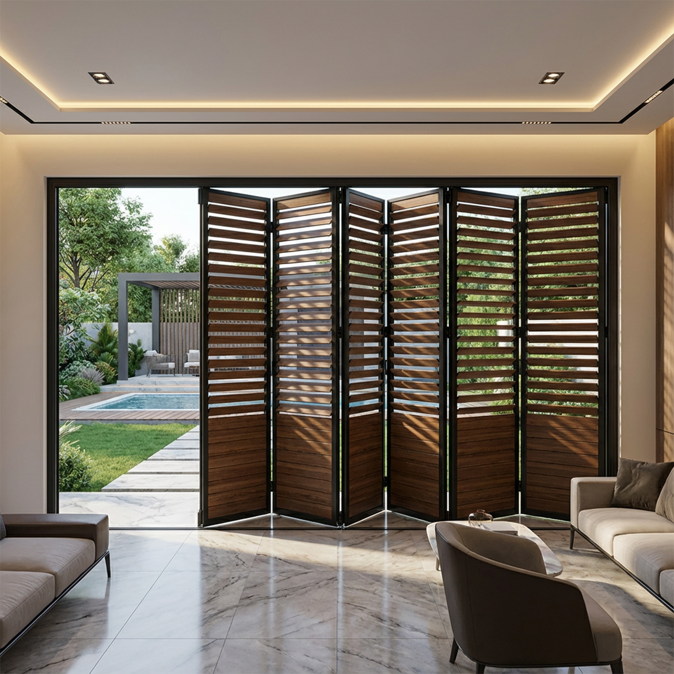 Folding-GL-115 ULH 6L louver